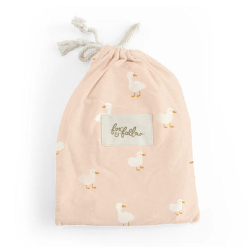 Pink Ducks Organic Fitted Cot Sheet – Fox & Fallow