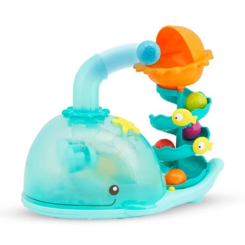 B. toys - Musical Ball Popper - Poppity Whale Pop: Fine Motor Skills Toy with Music & Lights
