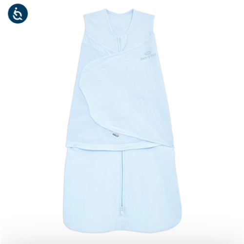 Baby Blue Cotton Swaddle S | HALO