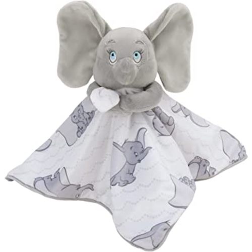 Disney Dumbo White and Grey Lovey Security Blanket