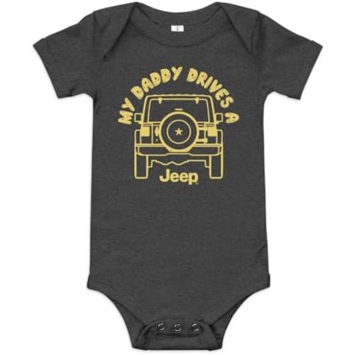 Jeep Baby Bodysuit My Daddy Drives a Officially Licensed