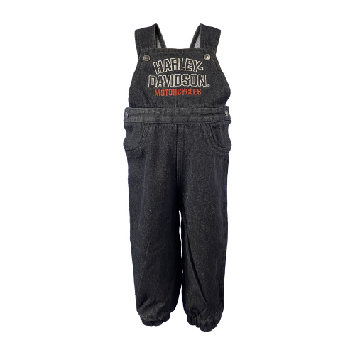 Infant Black Denim Overall | Harley-Davidson USA