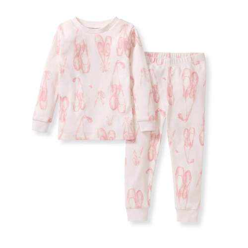 Ballet Slippers Organic Cotton Two-Piece Pajamas – Burt's Bees Baby