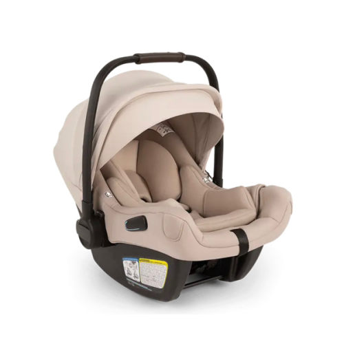 Shop Nuna PIPA Aire Infant Car Seat + Pipa Series Base - Biscotti - Li'l Baby Sprouts