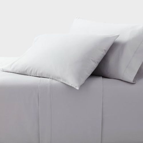 King 800 Thread Count 4pc Hotel Collection Sheet Set Single Baratta Light Gray - Threshold™
