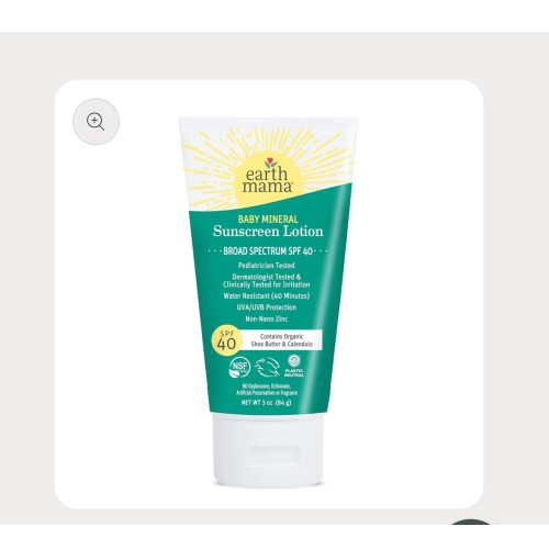 Baby Mineral Sunscreen Lotion SPF 40 | Non-nano Zinc