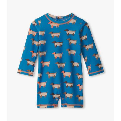Baby Boys Hot Dogs One-Piece Rashguard
