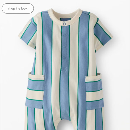 Baby Henley Romper