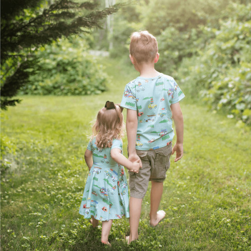 Journey Short Sleeve Dress, Roadtrip - Anise & Ava | Maisonette