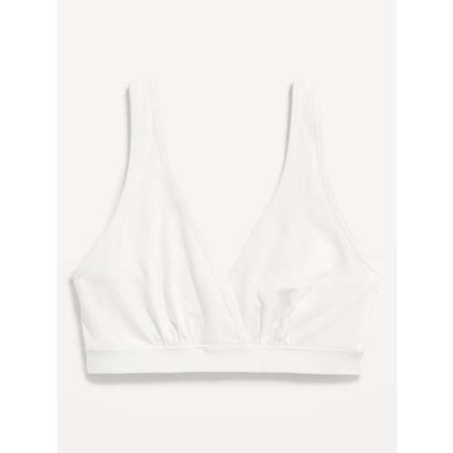 Maternity Cross-Front Cotton Nursing Bralette