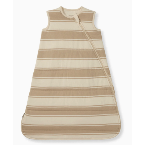 Rugby Stripe Organic Warmer Beekeeper™ Wearable Baby Blanket Oat