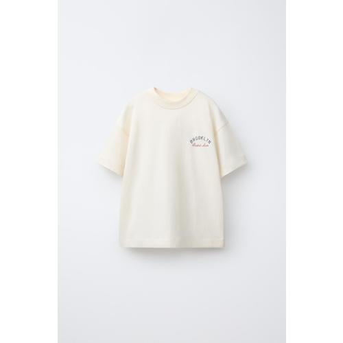 BROOKLYN JOGGING T-SHIRT - Ecru | ZARA United States