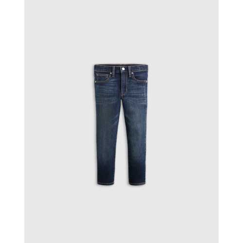 Boys Cotton Stretch Skinny Jeans in Dark Wash