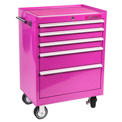 The Original Pink Box 26" W 5 Drawer Bottom Rollaway Chest | Wayfair