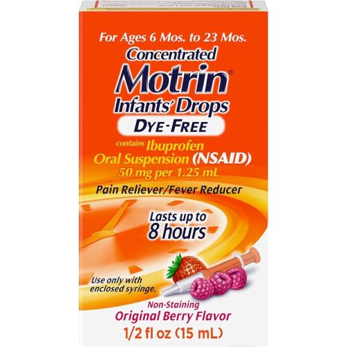 Dye-Free Liquid Ibuprofen, Berry Flavor, 0.5 fl oz