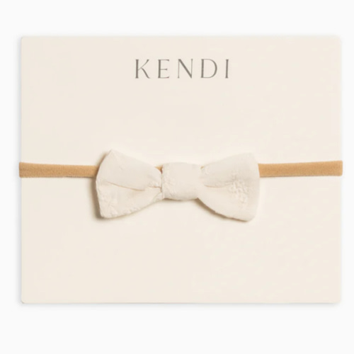 Eyelet Dainty Bow