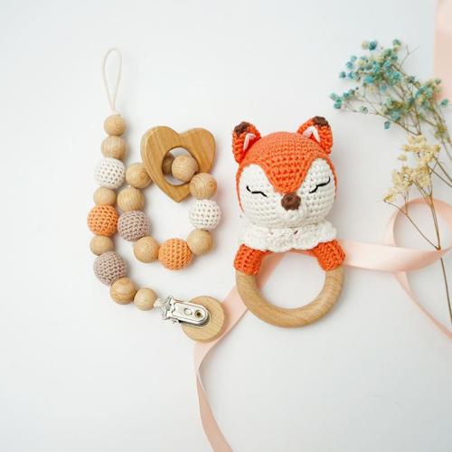 Handmade Fox Crochet Set
– Jabaloo