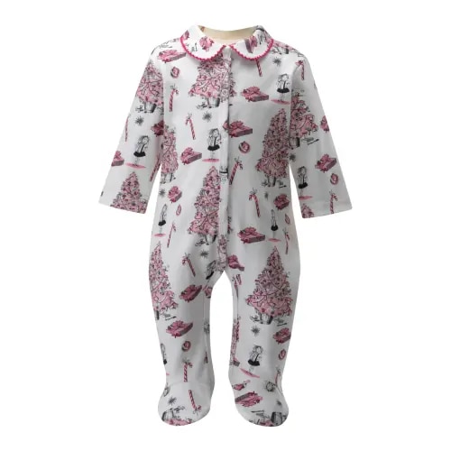Eloise Christmas Tree Footie, 12m