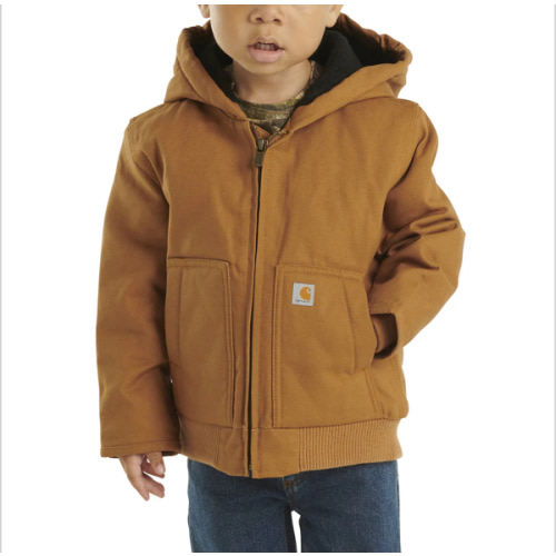 Boys' Hooded Insulated Active Jac (Infant/Toddler) | Low Stock | Carhartt