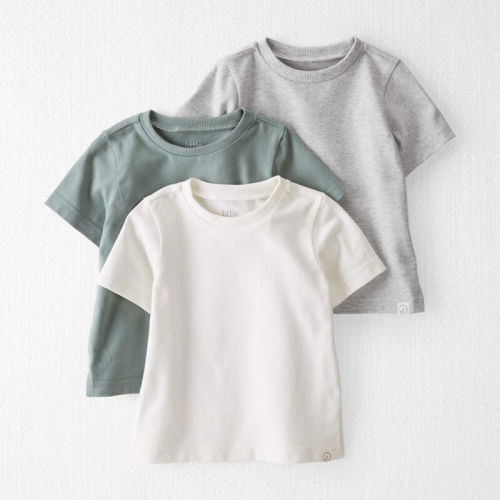 Multi Baby 3-Pack Organic Cotton T-Shirts
 | carters.com