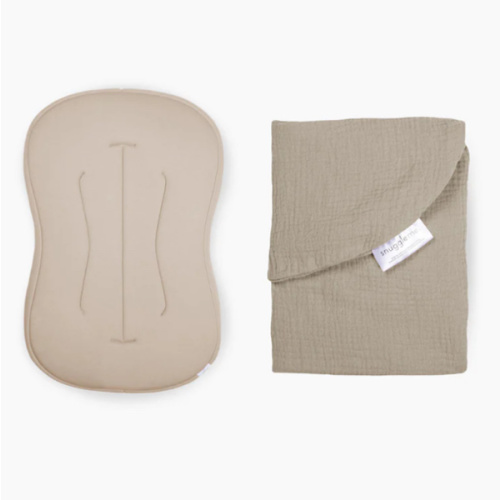 Lounger Curve + Muslin Cover Set | Birch
