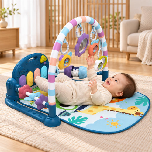 dearlomum Baby Play Mat Baby Gym,Funny Play Piano Tummy Time Baby Activity Mat with 5 Infant Sensory Toys & Reviews | Wayfair