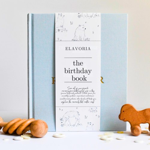 Birthday Memory Book - Baby Journal