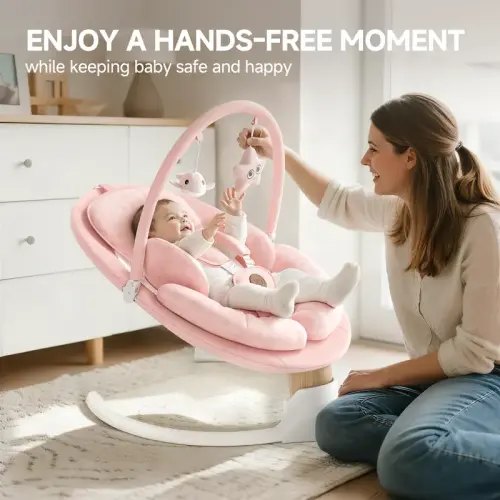 BabyBond Lucxry Smart Baby Swing - 5 Swing Modes 10 Preset Tunes - TikTok Shop