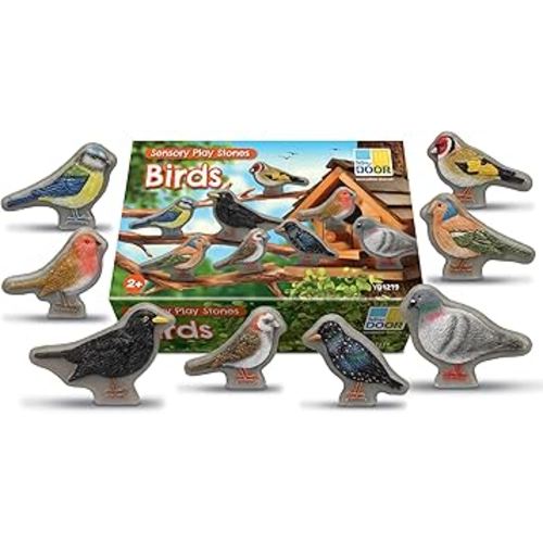 Yellow Door Sensory Play Stones - Birds - Set of 8