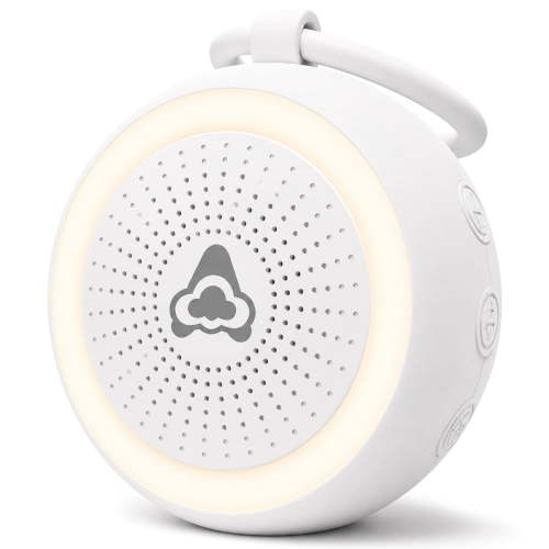 AEWLYLI Portable White Noise Machine for Baby, Rechargeable with 22 Soothing Sounds & Night Light for Home, Office & Travel