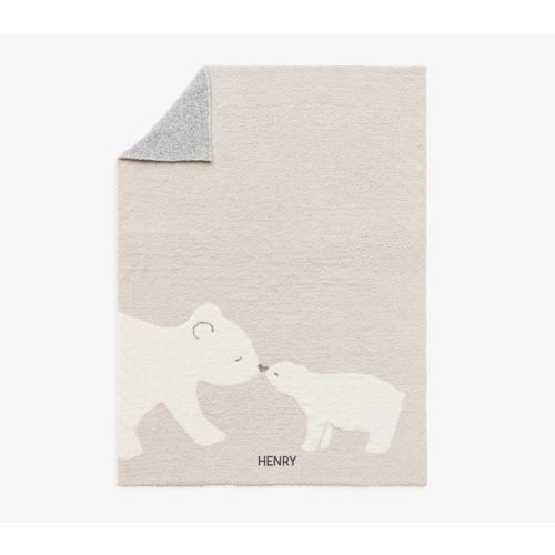 Fuzzy Bear Baby Blanket