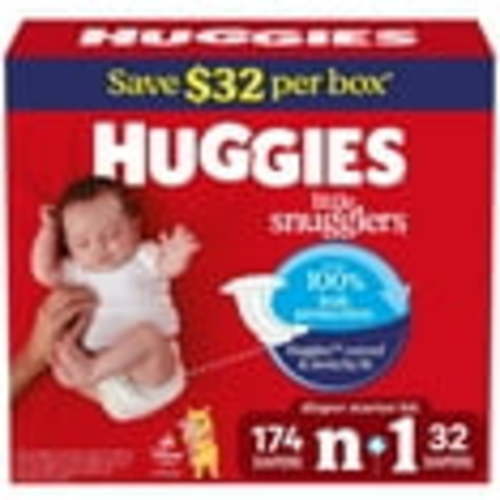 Huggies Little Snugglers Baby Diapers, Sizes Newborn-2 - Samsclub.com