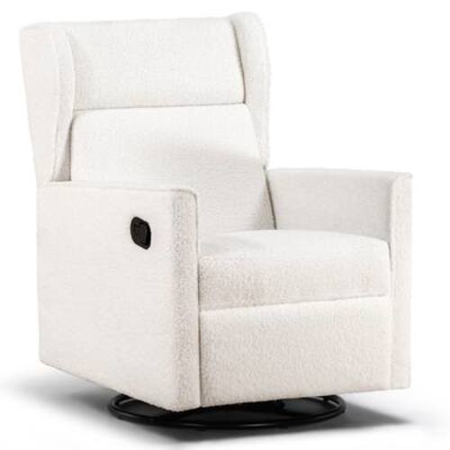 CloudRest Pro - Rocking Recliner Chair Teddy Nursery Rocking Chair - Beige