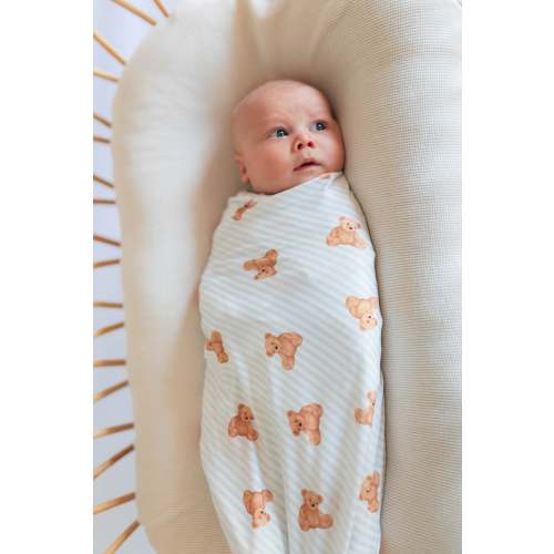 Infant Swaddle in Teddy