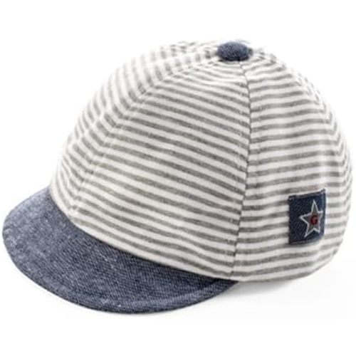 Newborn Baby Sun Hats Striped Cute Soft Cap Photography Props Letter Baseball Caps Children Adjustable Hats