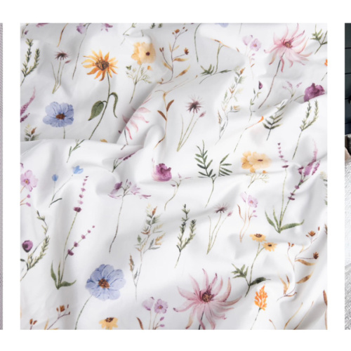 Waterproof Change Pad / Euro Bassinet Sheet | Wildflower – Little Human Linens
