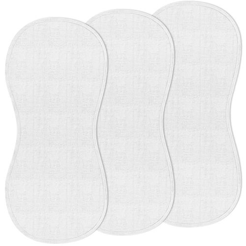 3 Pcs Changing Pad Liners Fits in Peanut Shape Changing Pad Waterproof Diaper Mats Organic Cotton Peanut Mats are Warm on Baby's Back, Washable Reusable (Starry Style,Multicolor)