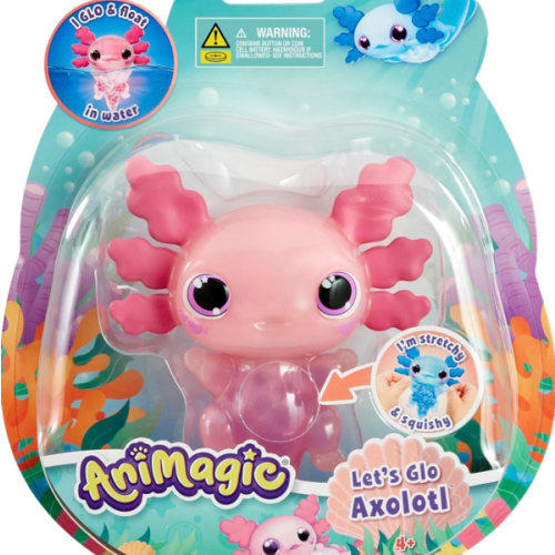 Animagic Let's Glo Axolotl Pink
