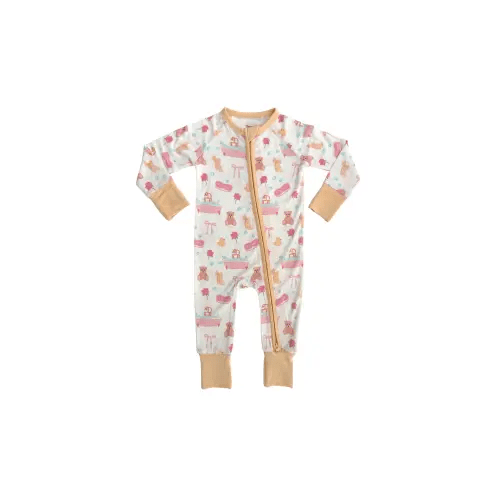 Bath Time Zipper Romper