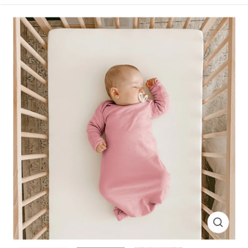 Merino Wool Baby Gown |Natural Merino Wool Baby Sleepwear – Woolino