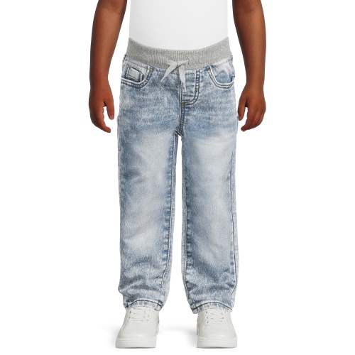 Wonder Nation Toddler Boys Knit Denim Jeans, Sizes 12M-5T