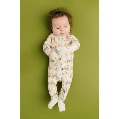 Tractor Trails Bamboo Sleeper