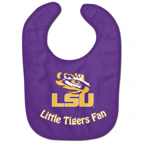 NCAA College Full Color Mesh Baby Bibs (LSU Tigers All Pro)