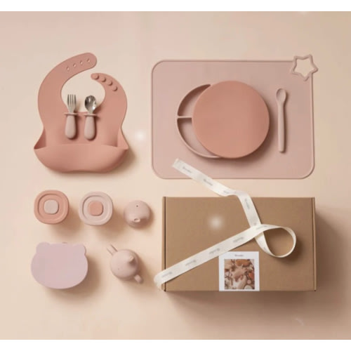 First Bites Gift Set (Blush/Muted)