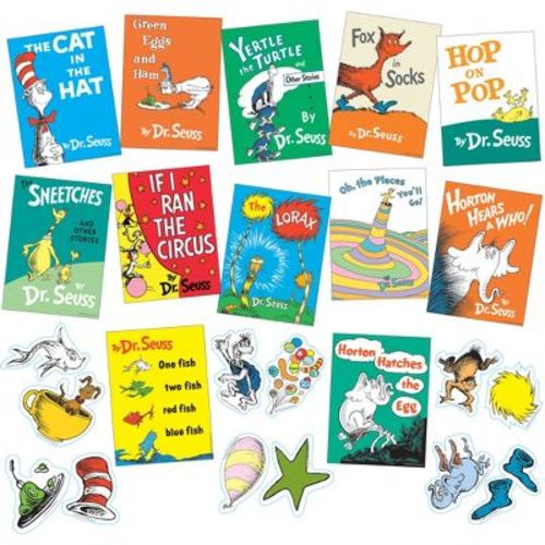 Eureka® Dr. Seuss™ Books Mini Bulletin Board Set