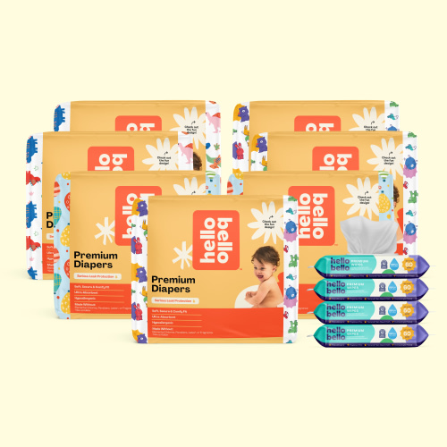 Premium Baby Diaper  - Diapers, Wipes + Extras | Hello Bello