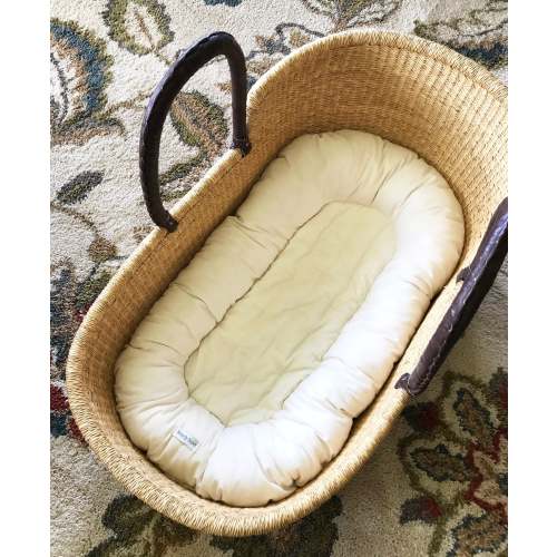 Lounger Nest Organic Cotton Futon – Wendy Anne   29x16x4