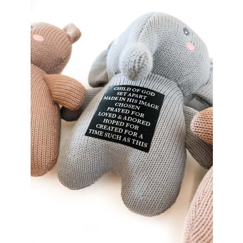 God's Words Animal Stuffy Rattle – OUR HOUSE ABOVE