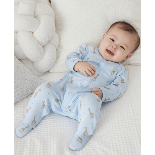 Sophie la girafe Blue Print Footie