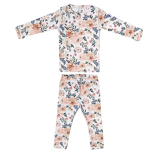 Copper Pearl, Autumn, Two-Piece Long-Sleeve Toddler PJ Set, 3T